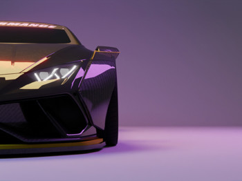 Lamborghini Huracan Studio Render