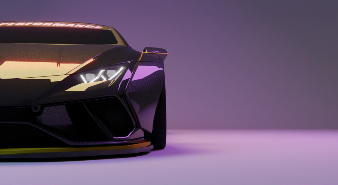 Lamborghini Huracan Studio Render